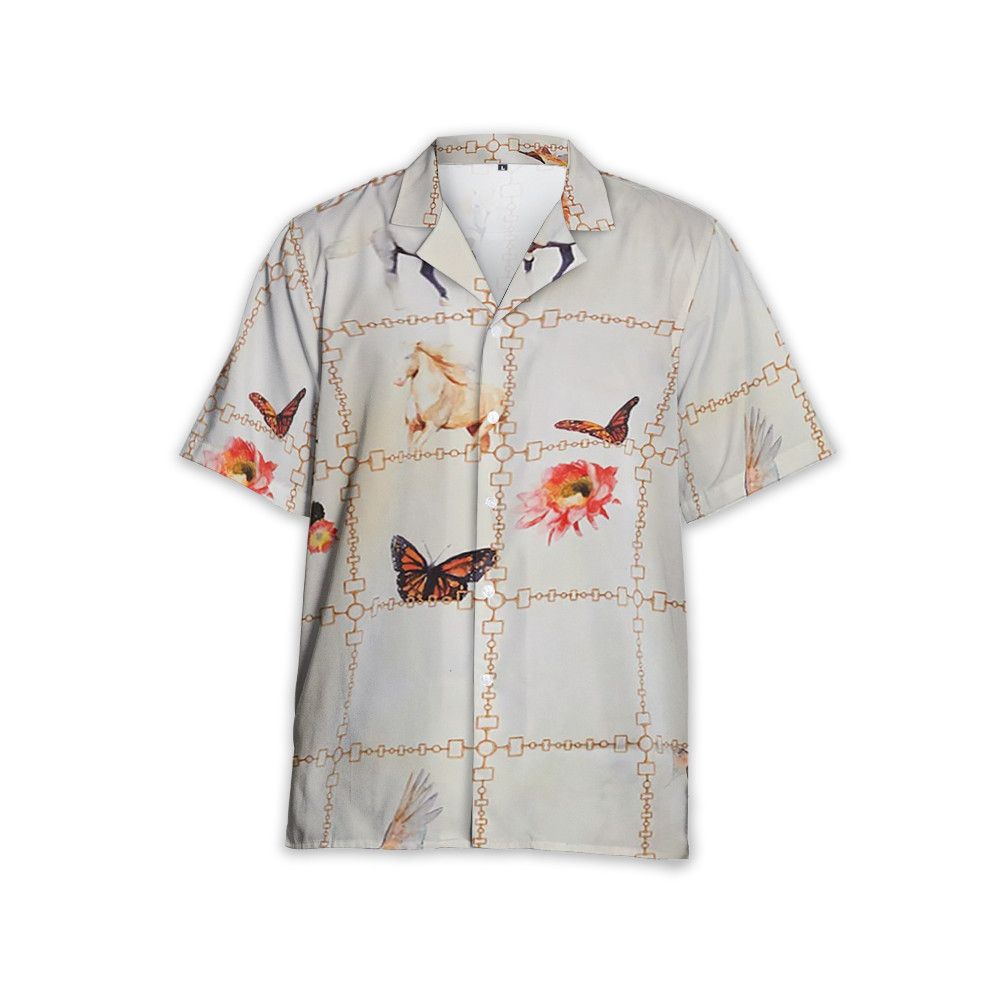 Designer Wildlife Print Short-Sleeve Shirt Size US S / EU 44-46 / 1 - 3 Thumbnail