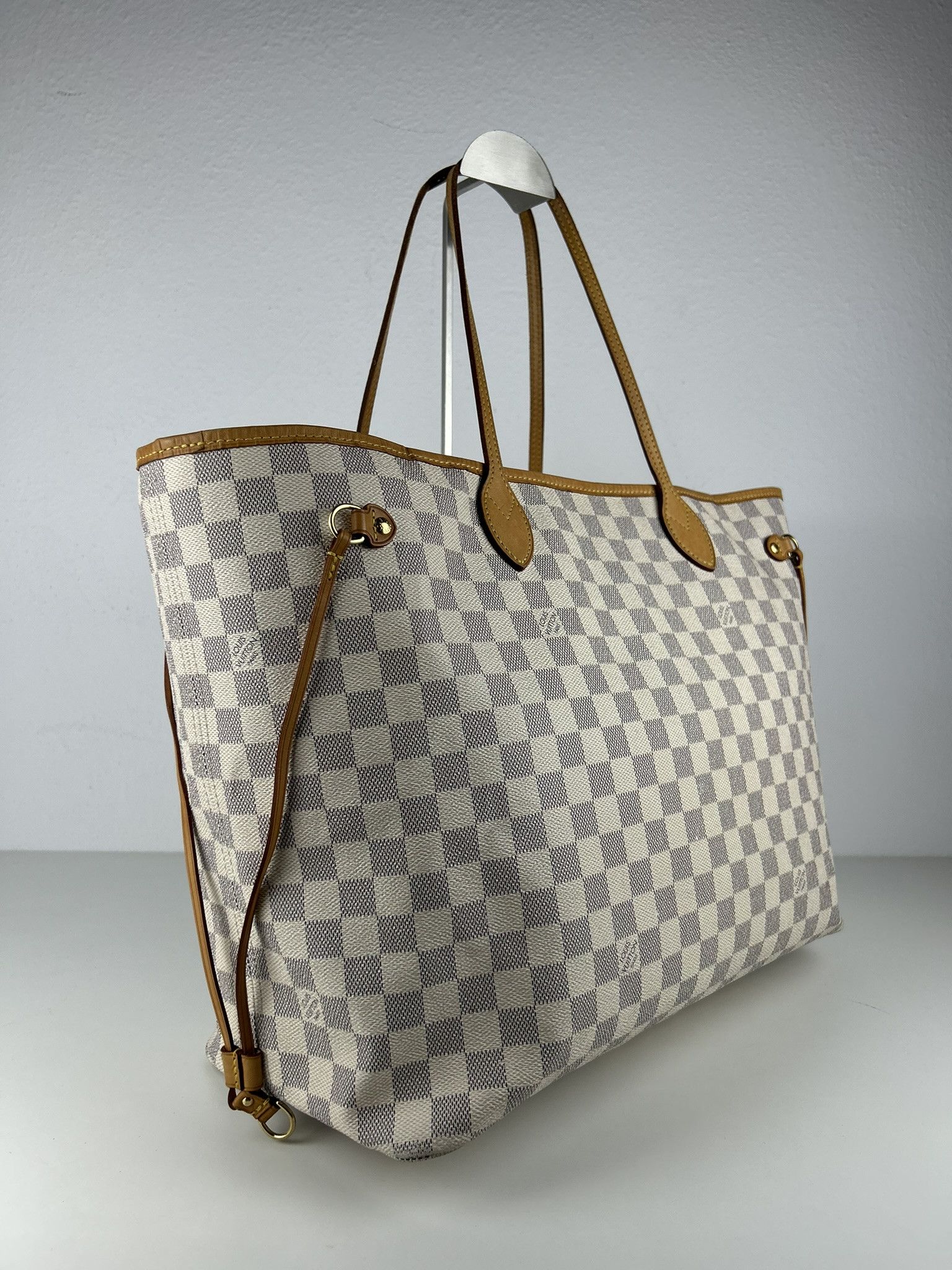 Louis Vuitton Louis Vuitton damier azur neverfull gm tote bag Size ONE SIZE - 6 Thumbnail