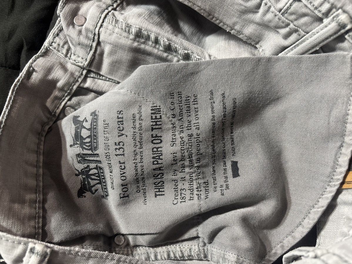 Levi's Levi's 511 Platinum Denim Jeans Size US 30 / EU 46 - 4 Thumbnail