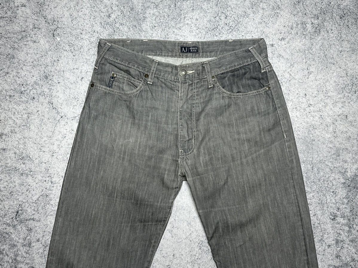 Armani Vintage Armani Jeans Metal Logo Pants Size US 34 / EU 50 - 2 Thumbnail