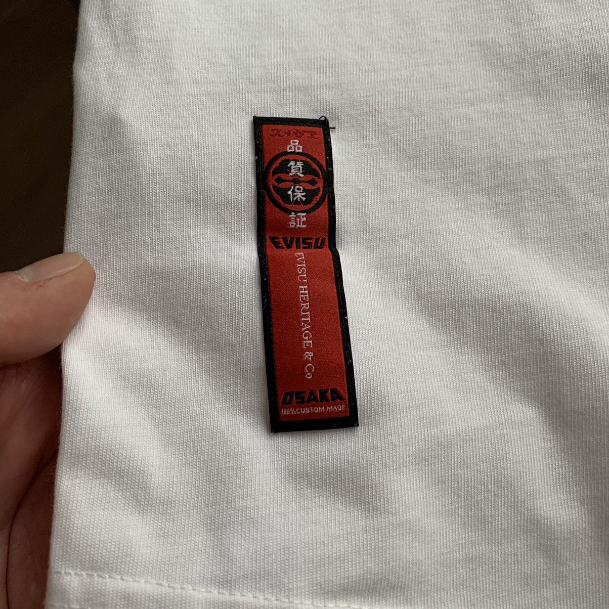 Evisu Evisu Big Logo Samurai Japan T Shirt Tee Oversized Size US S / EU 44-46 / 1 - 4 Thumbnail