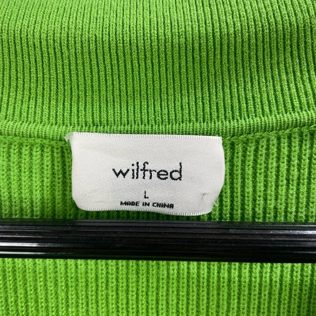 Aritzia Wilfred Cove Dress in Cucamelon Green Size L Size L / US 10 / IT 46 - 4 Thumbnail