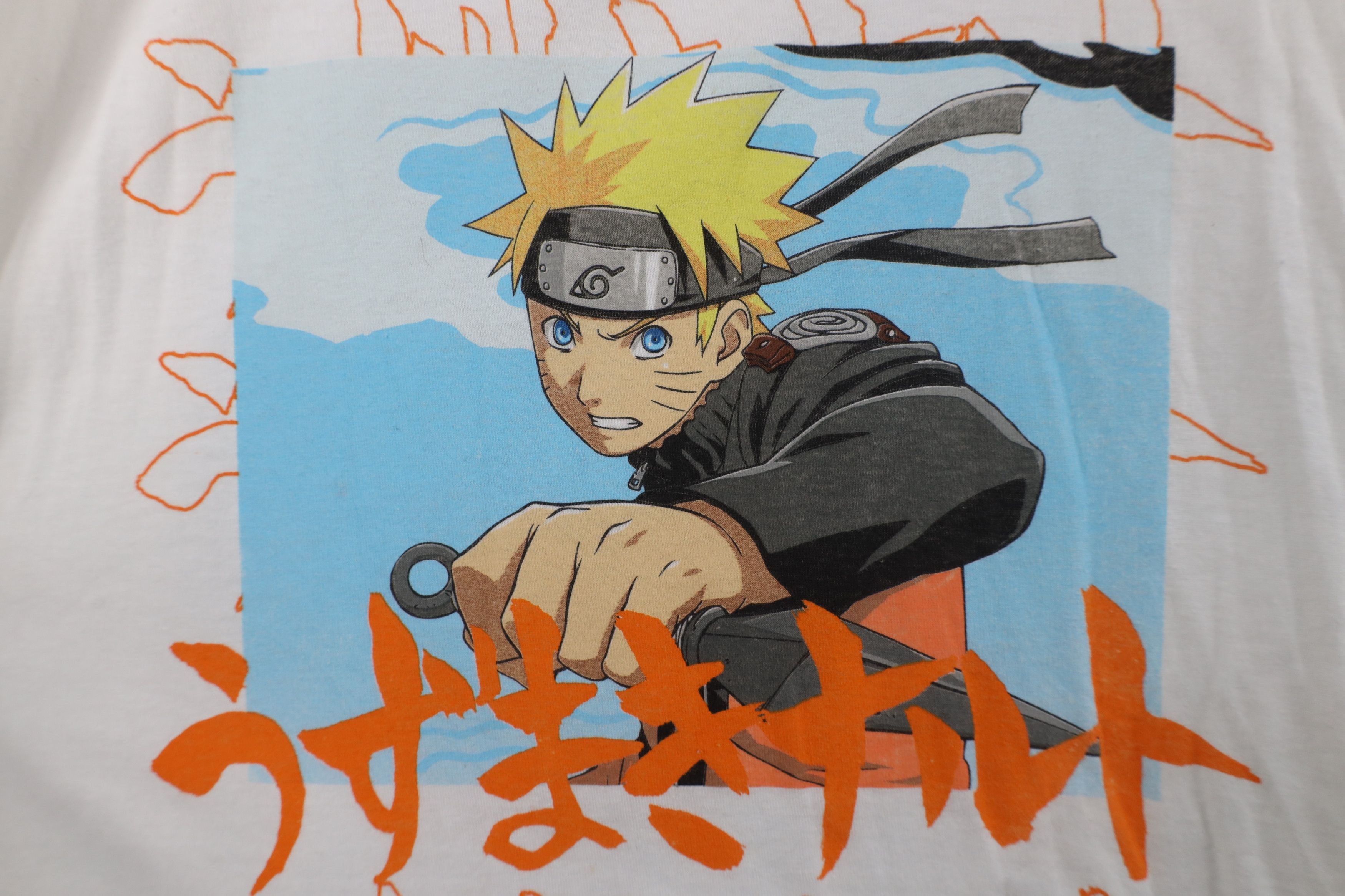 Vintage Vintage Y2K 2007 Naruto Anime Manga Short Sleeve T-Shirt Size US L / EU 52-54 / 3 - 5 Thumbnail