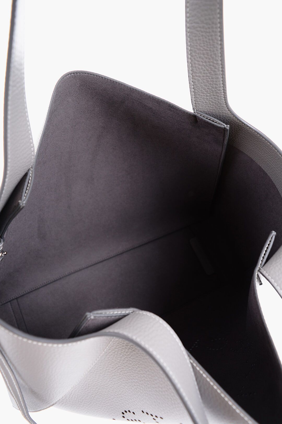 Stella McCartney og1mm0824 Size: OS / Vegan Leather Tote Bag in Grey Size ONE SIZE - 5 Thumbnail
