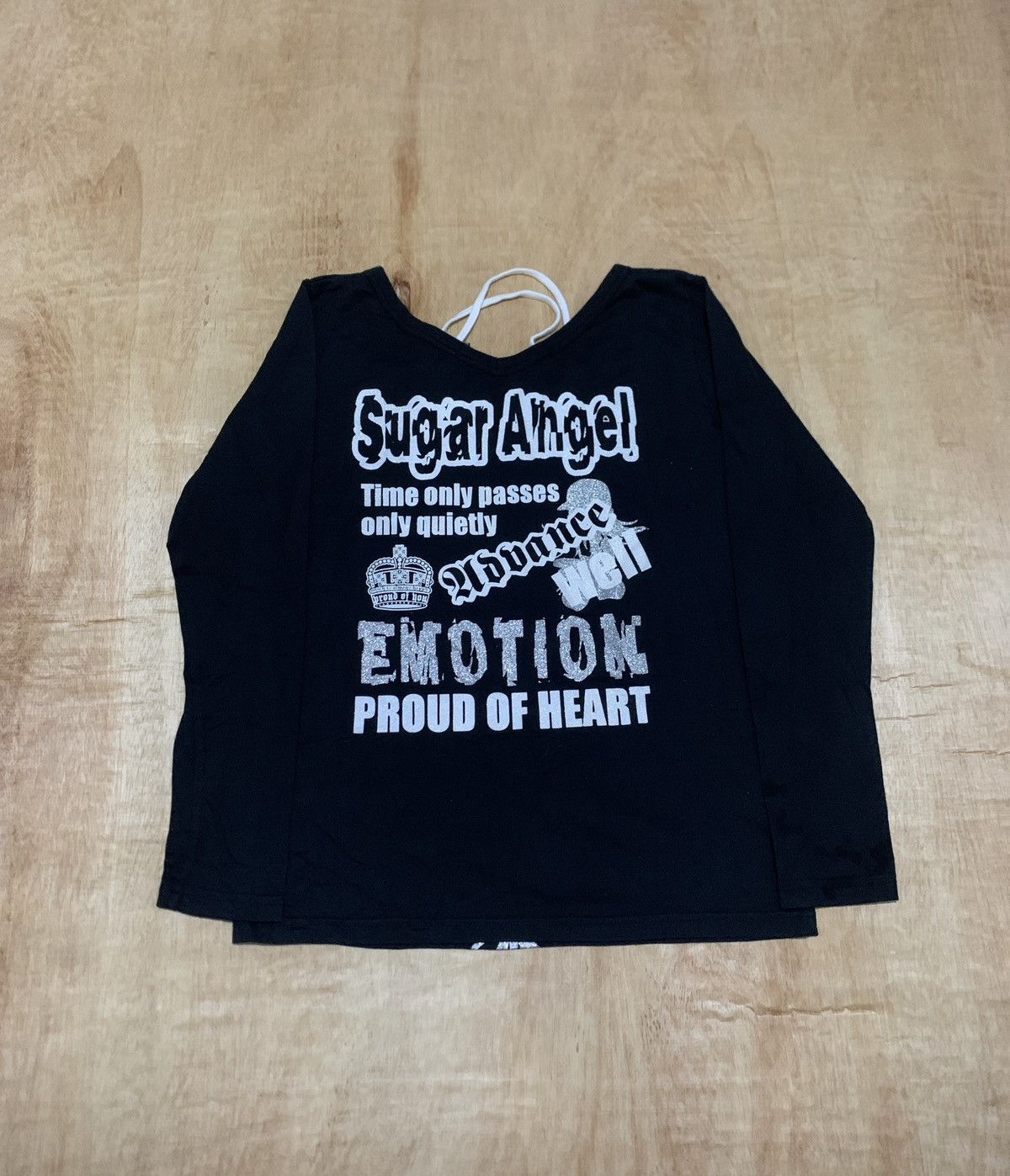 Hysteric Glamour × If Six Was Nine × Japanese Brand Vintage Y2k Sugar Angel Longsleeve Punk style Size US L / EU 52-54 / 3 - 3 Thumbnail