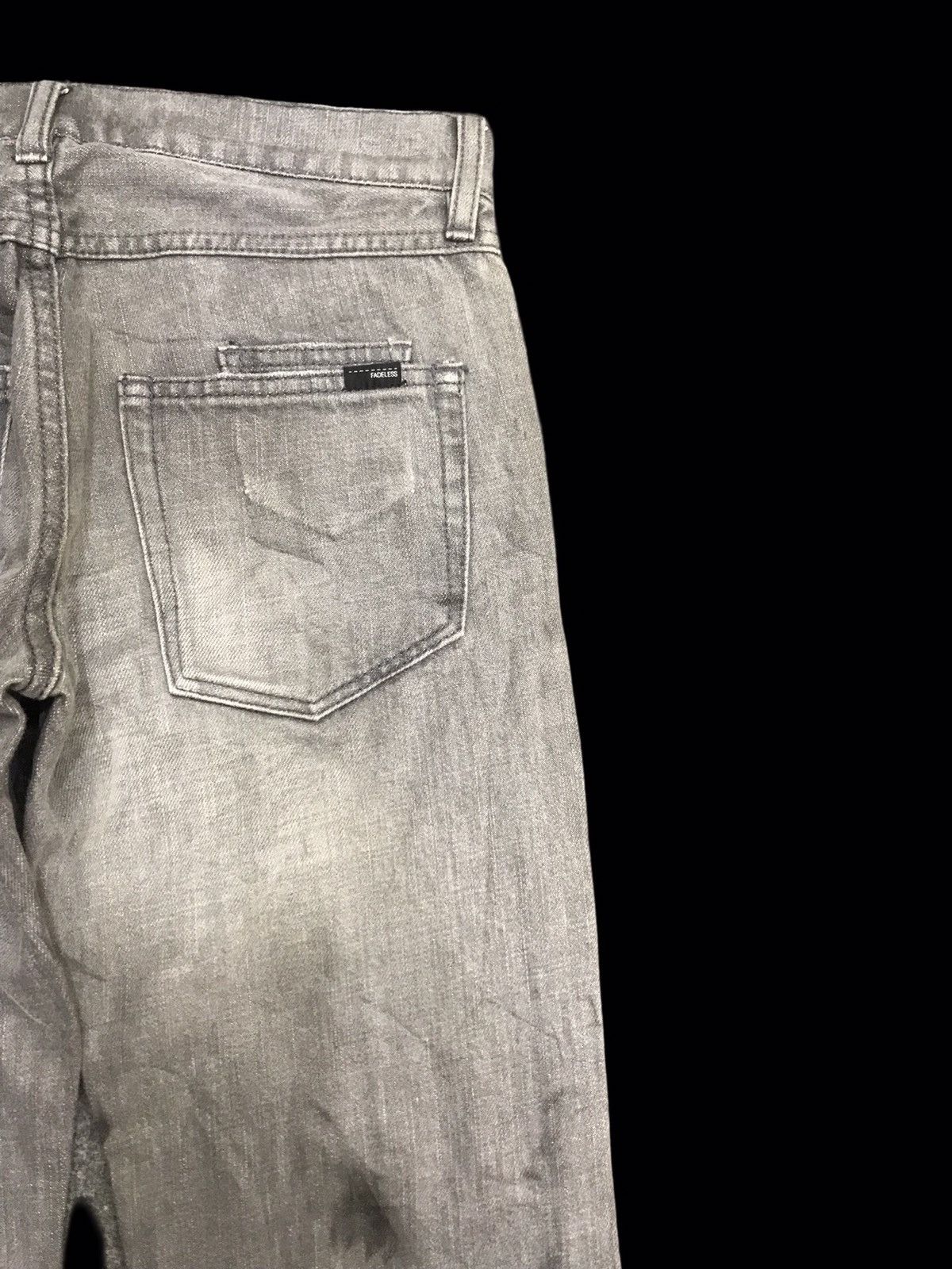 Fadeless 💥ARCHIVAL💥FADELESS JAPANESE DESIGNER DISTRESSED DENIM F160 Size US 28 / EU 44 - 16 Thumbnail