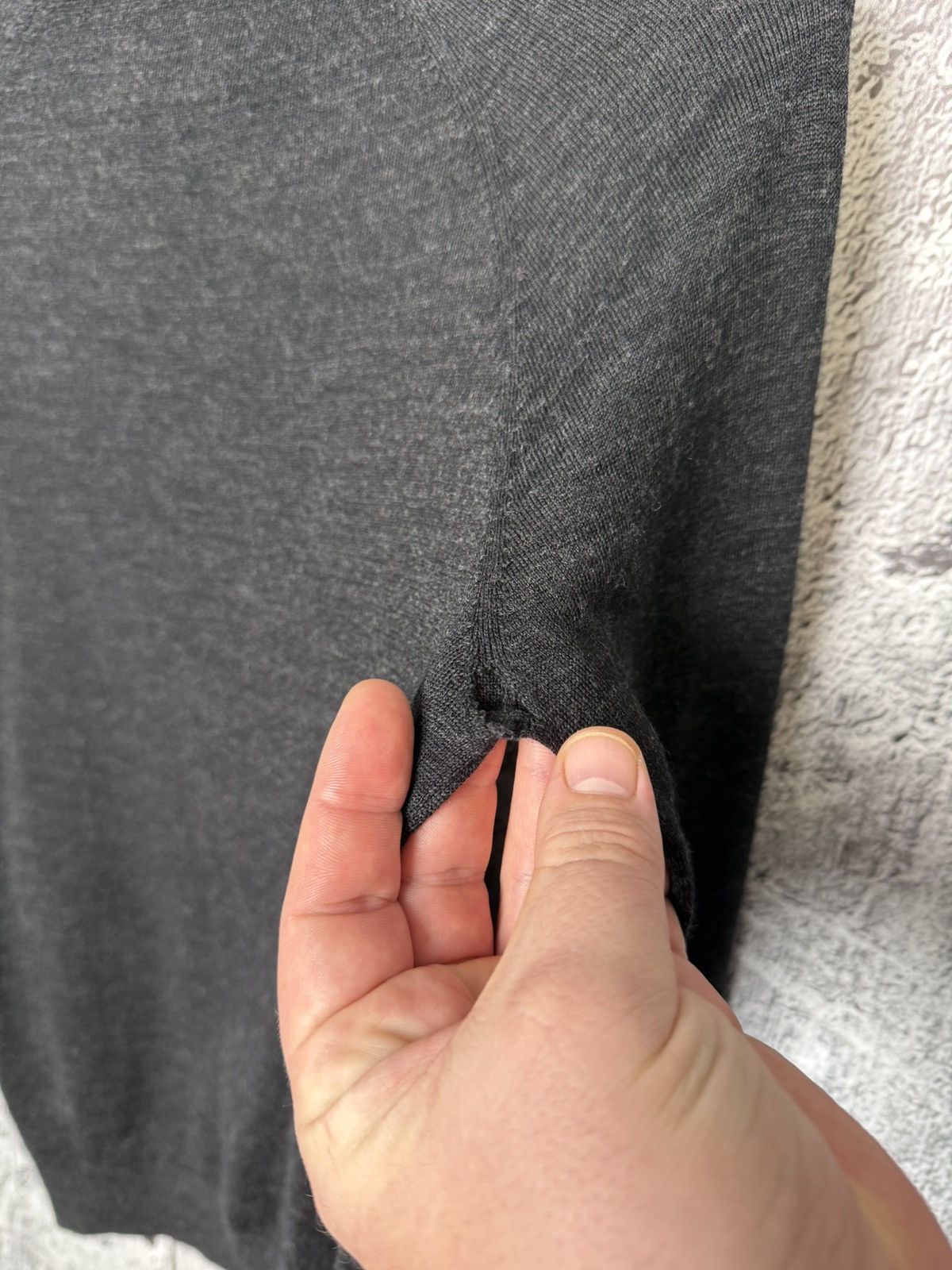 Allsaints AllSaints Rola Panel Black Merino Wool Cardigan Jumper sz S Size S / US 4 / IT 40 - 12 Thumbnail