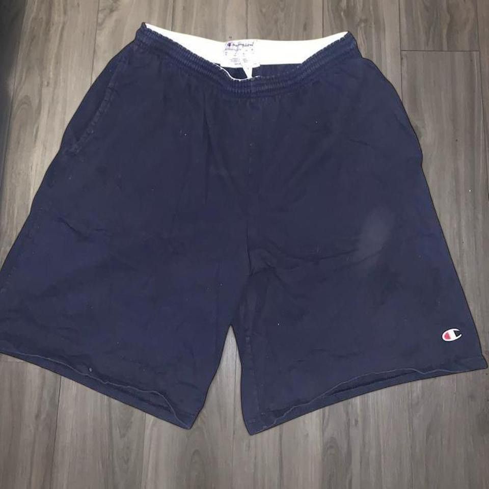 Champion Vintage 2000s Navy Champion Shorts Size US 30 / EU 46 - 1 Thumbnail