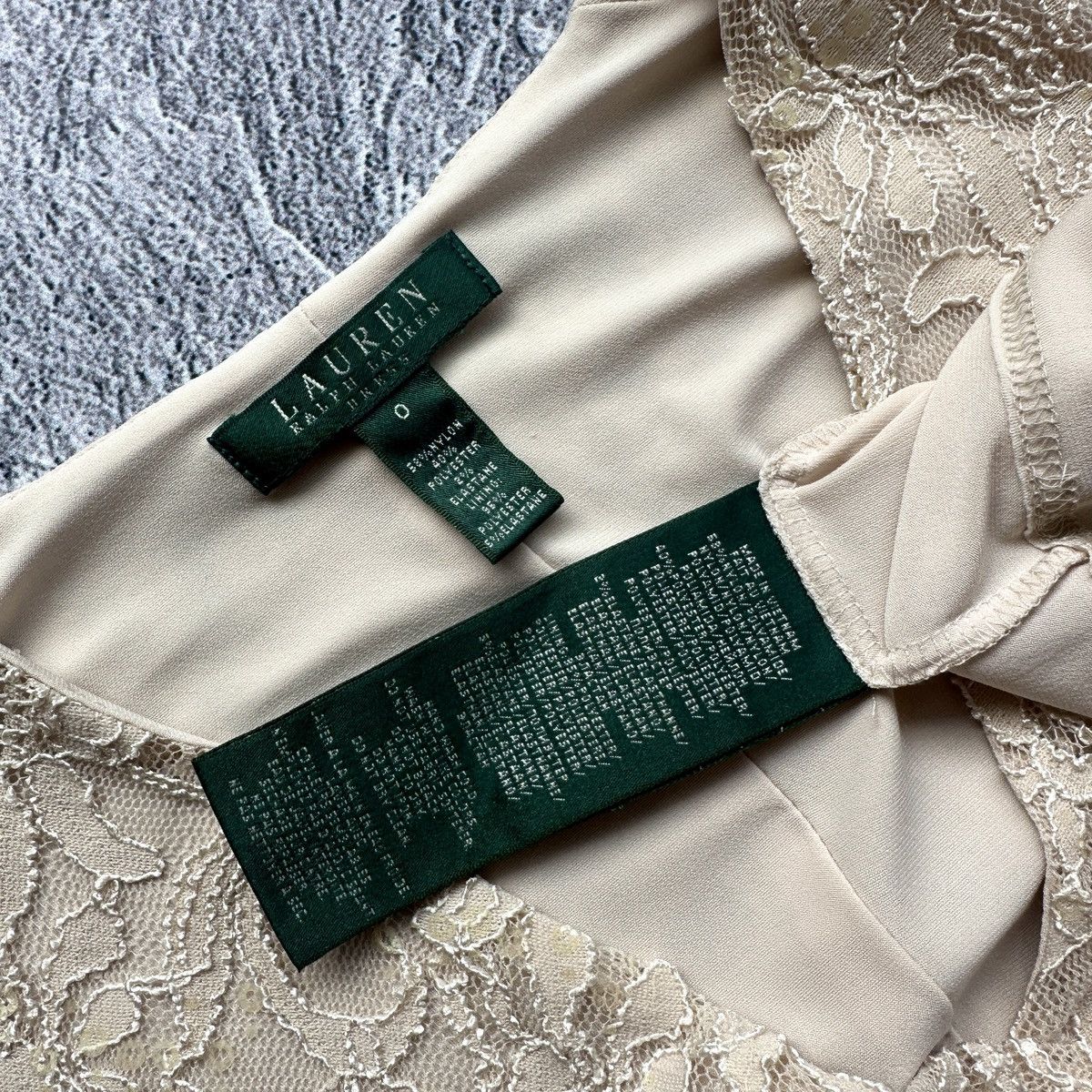 Polo Ralph Lauren × RRL Ralph Lauren × Ralph Lauren Women’s Cocktail Dress Ralph Lauren Mini Beige Size: 0 (S) Size S / US 4 / IT 40 - 9 Thumbnail