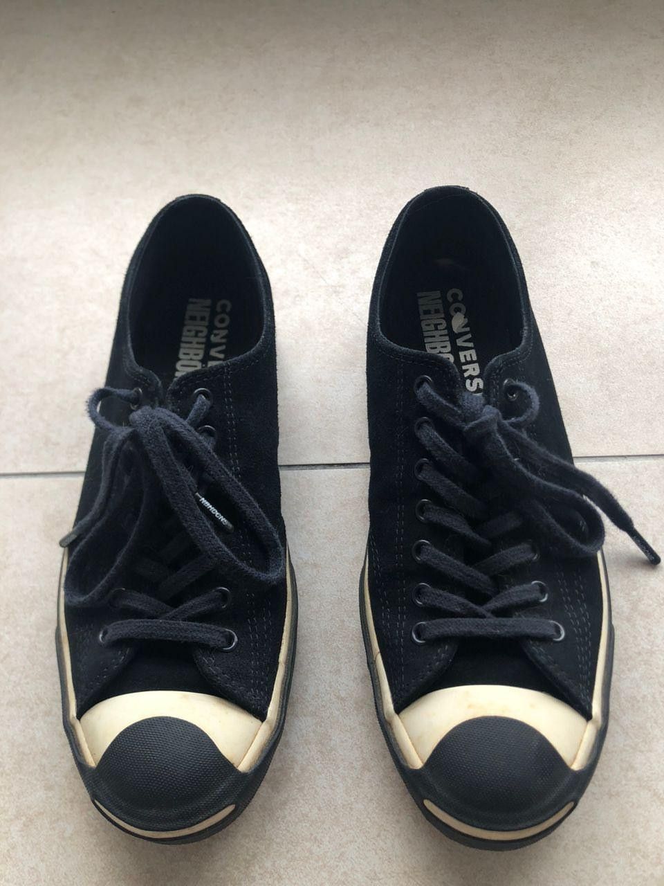 Converse × Neighborhood JACK PURCELL LOW BLACK CONVERSE X NEIGHBORHOOD Size US 9 / EU 42 - 2 Thumbnail
