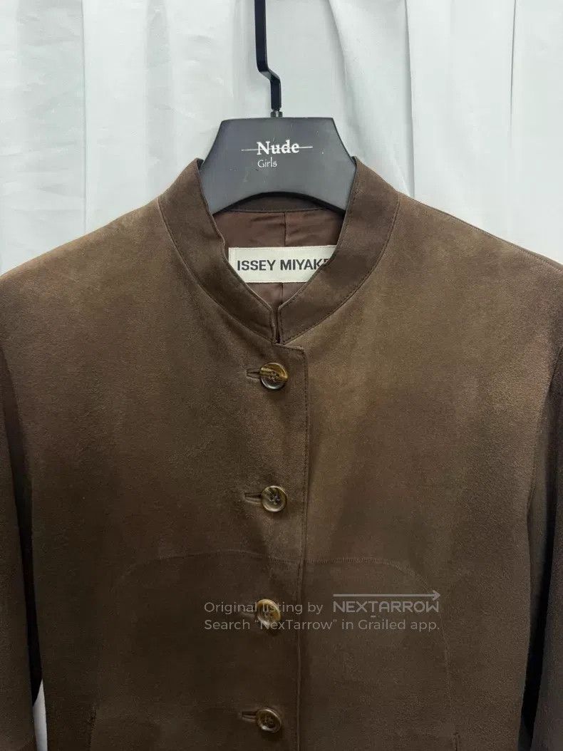 Issey Miyake Issey Miyake Tie Front Sheepskin Jacket Size US M / EU 48-50 / 2 - 5 Thumbnail