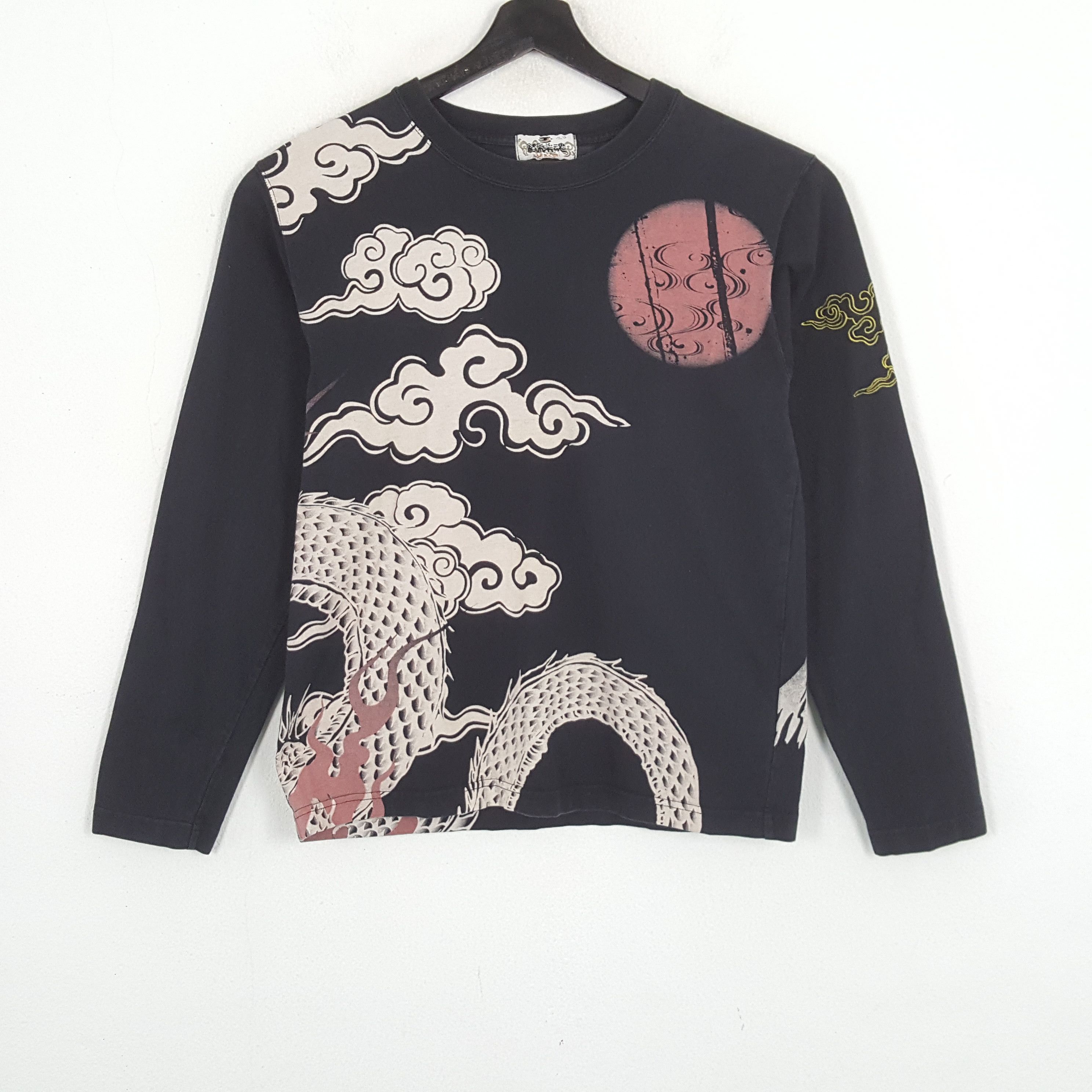 Japanese Brand × Vintage KARAKURI TAMASHI Sukajan Style Japanese Tshirt Size US M / EU 48-50 / 2 - 3 Thumbnail
