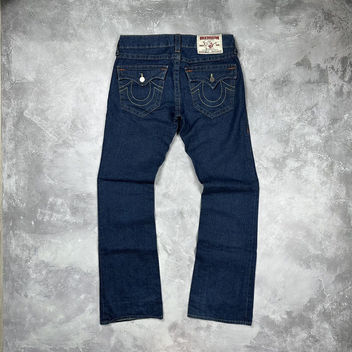 image of True Religion Billy Flared Denim Jeans Y2K in Blue, Men's (Size 31)