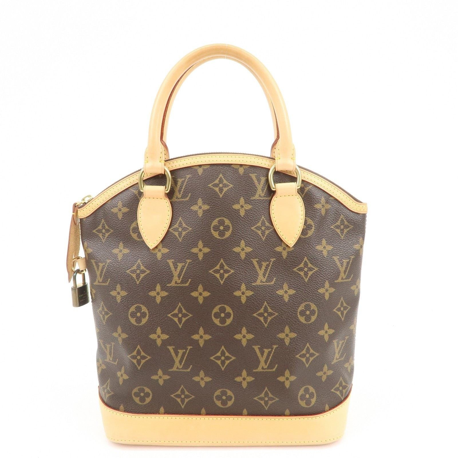 Louis Vuitton Louis Vuitton Monogram Lockit Satchel Brown Size ONE SIZE - 1 Thumbnail