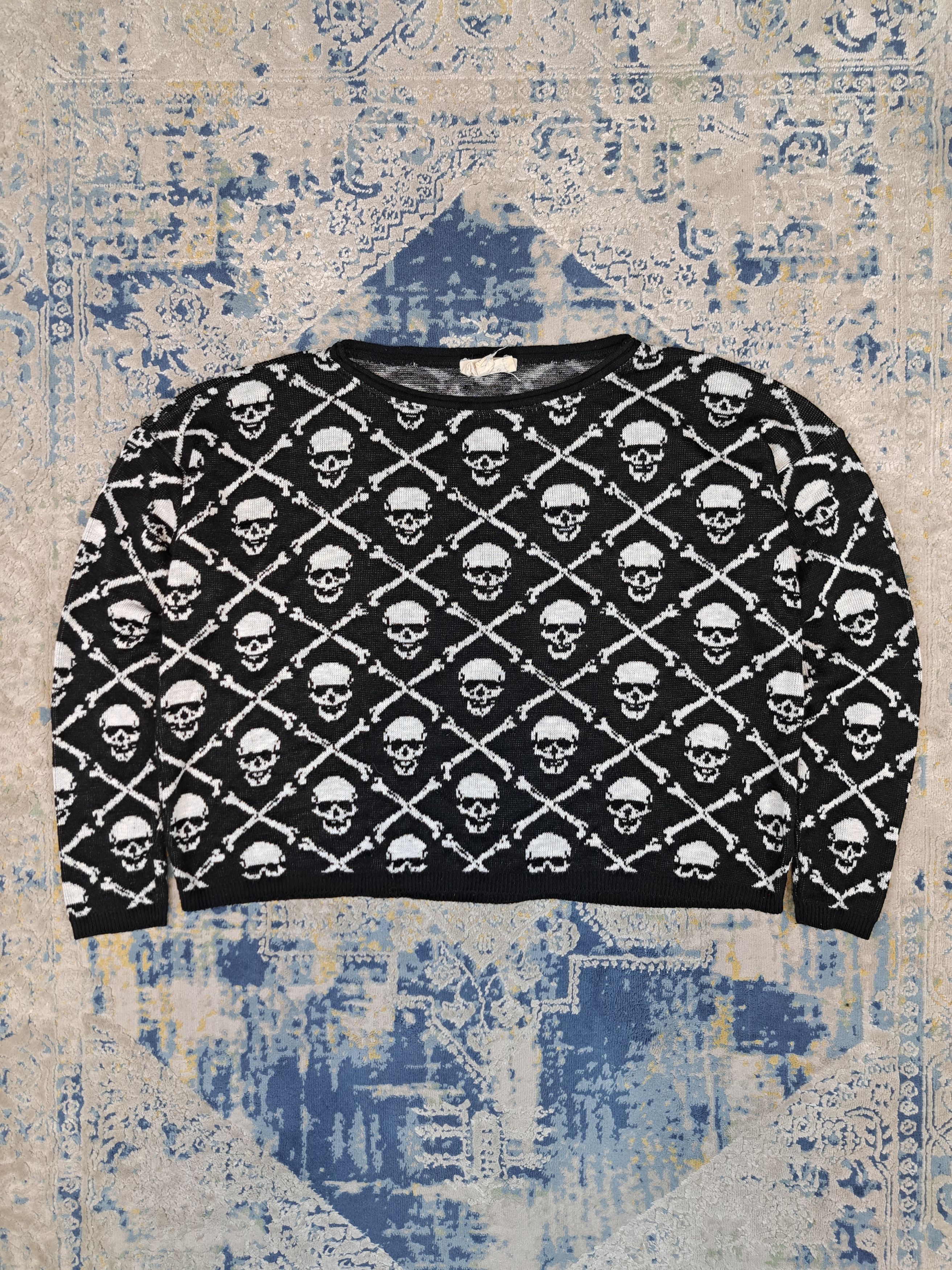 Ralph Lauren Very Rare Ralph Lauren US Made Skull Fullprint Knit Archive Size US M / EU 48-50 / 2 - 1 Thumbnail