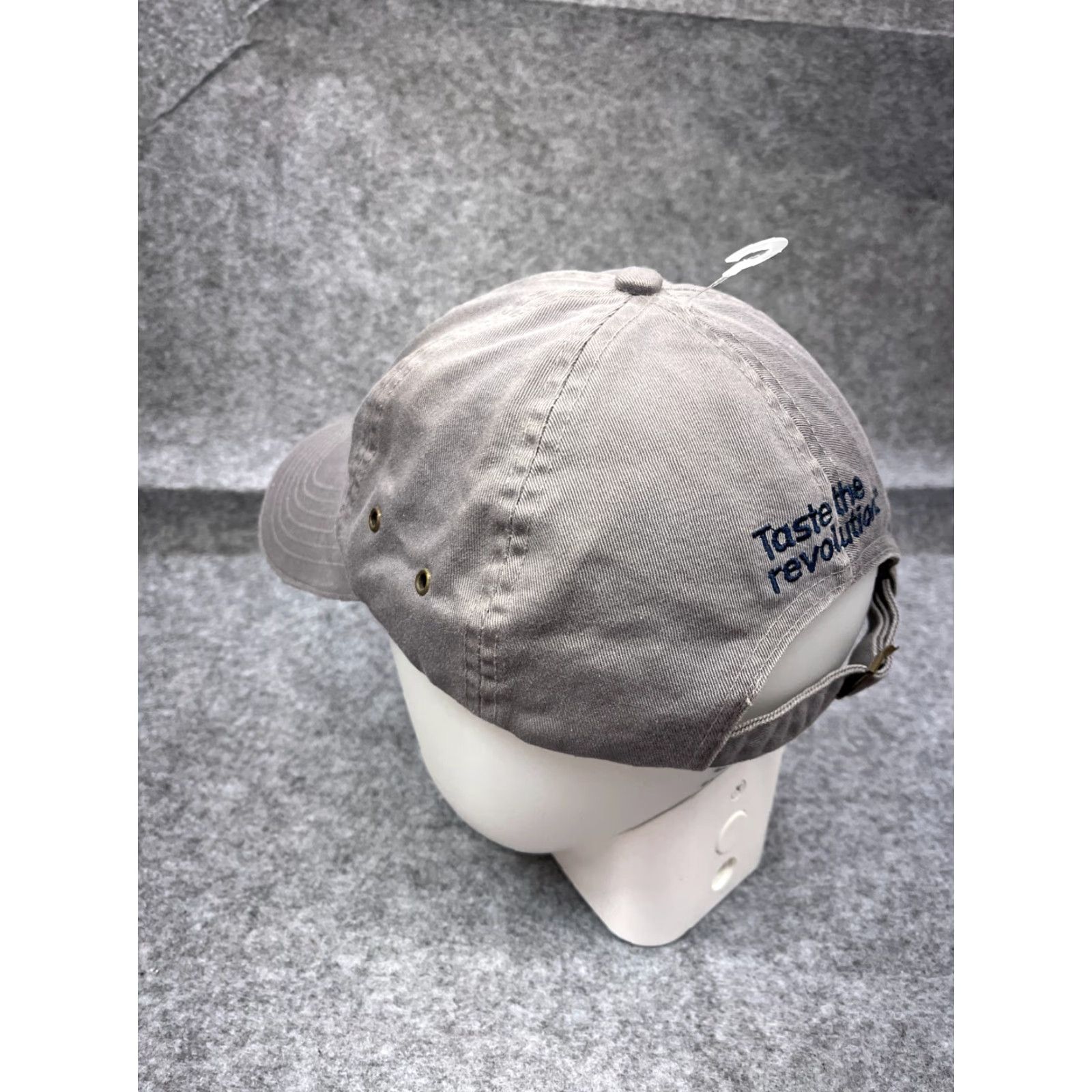 Vintage Sam Adams American Light Hat Cap Strap Back Adult One Size Gray 100% Cotton Size ONE SIZE - 5 Thumbnail