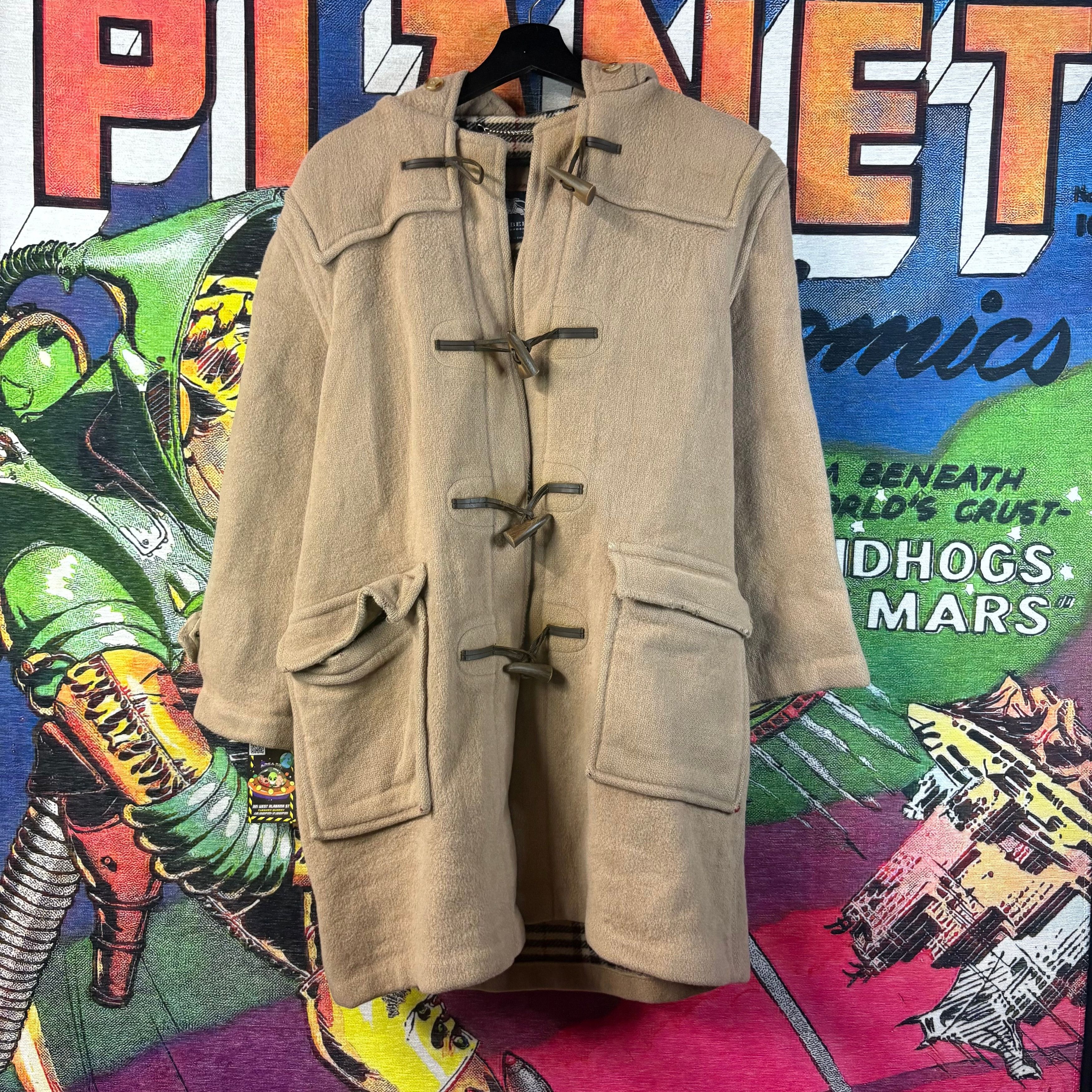 Burberry Burberry Prosum Brown Wool Duffle Coat Size Small Size US S / EU 44-46 / 1 - 1 Thumbnail