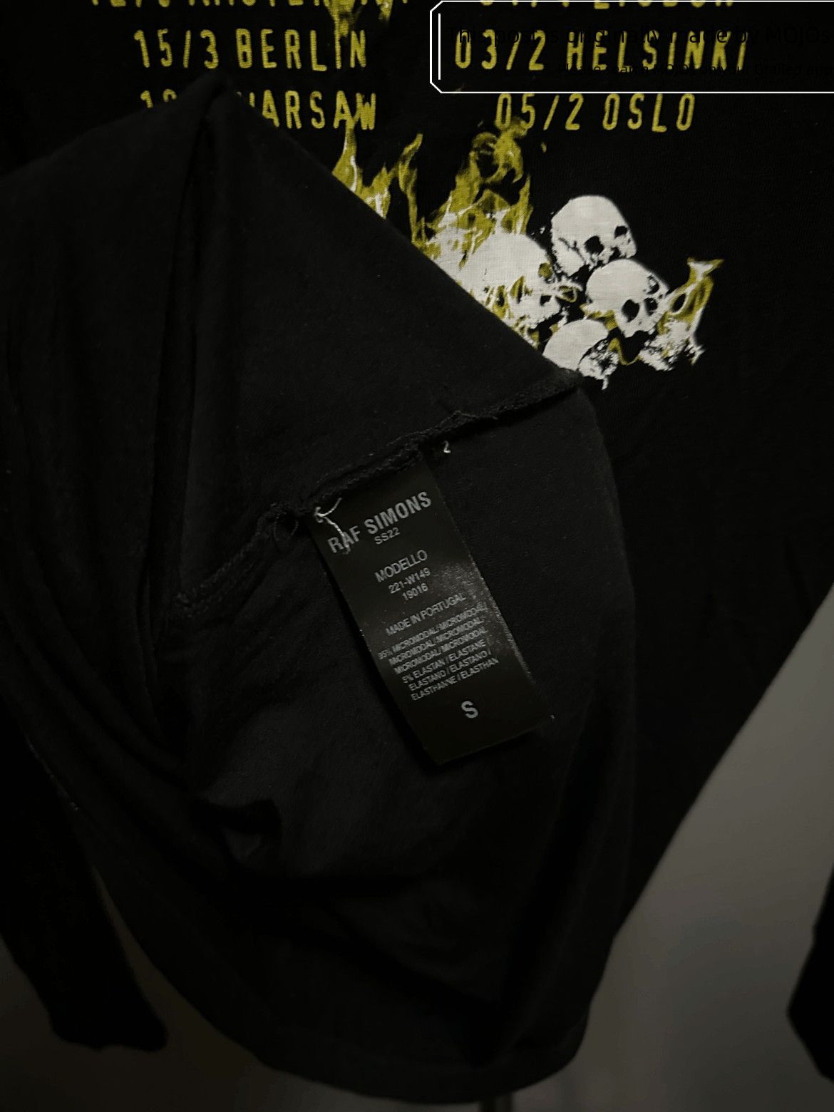 Raf Simons Raf Simons 22SS Sraptors Hi-neck L/S Tee Size US S / EU 44-46 / 1 - 4 Thumbnail