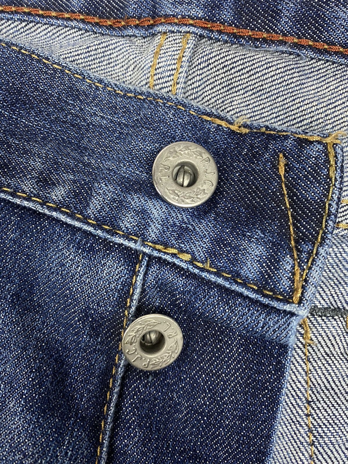 Polo Ralph Lauren × Vintage Vintage 00s Polo Ralph Lauren Distressed Denim Jeans Pants Size US 34 / EU 50 - 13 Thumbnail