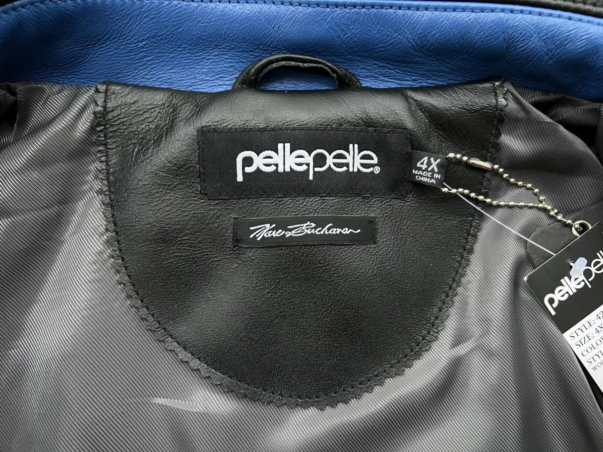 Pelle Pelle × Vintage Pelle Pelle World Tour Marc Buchanan Leather Jacket New Size US XXL / EU 58 / 5 - 10 Thumbnail