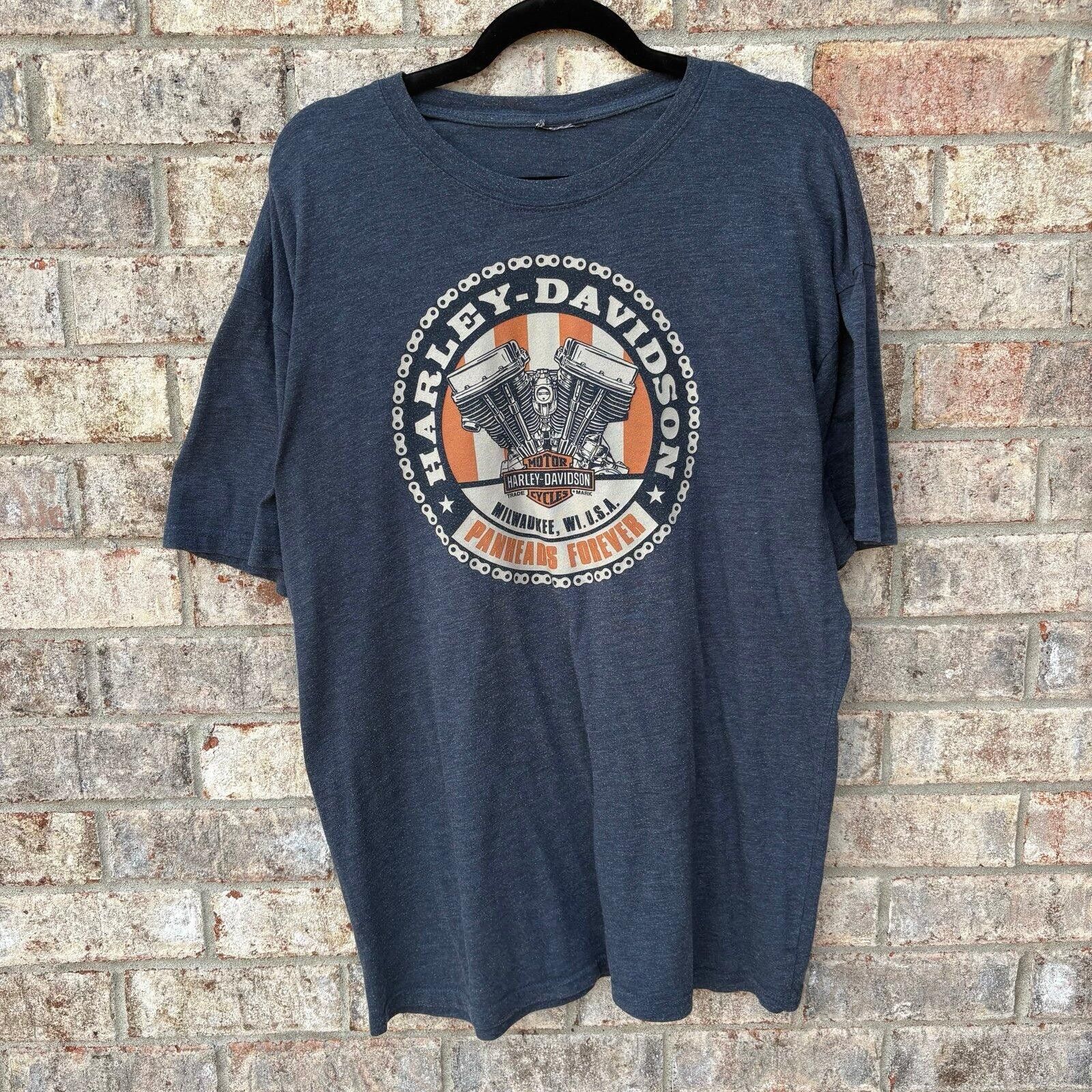 Harley Davidson Vintage Harley Davidson motorhead T-shirt Size US XL / EU 56 / 4 - 7 Thumbnail