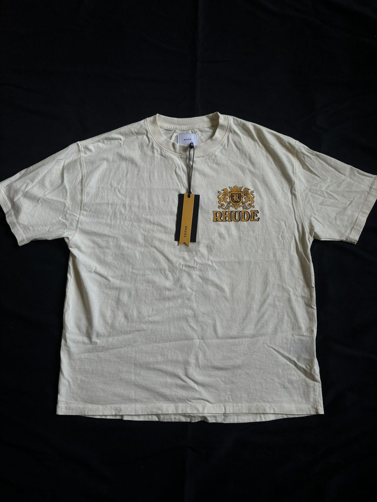 Rhude Rhude Vintage White Premium Cigars Tee - Size S Size US S / EU 44-46 / 1 - 1 Thumbnail