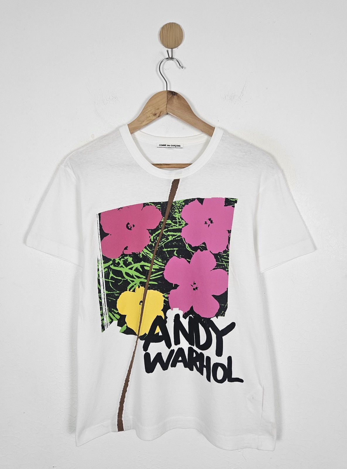 Comme des Garcons Comme des Garcons CDG Andy Warhol flower shirt Size US M / EU 48-50 / 2 - 1 Thumbnail