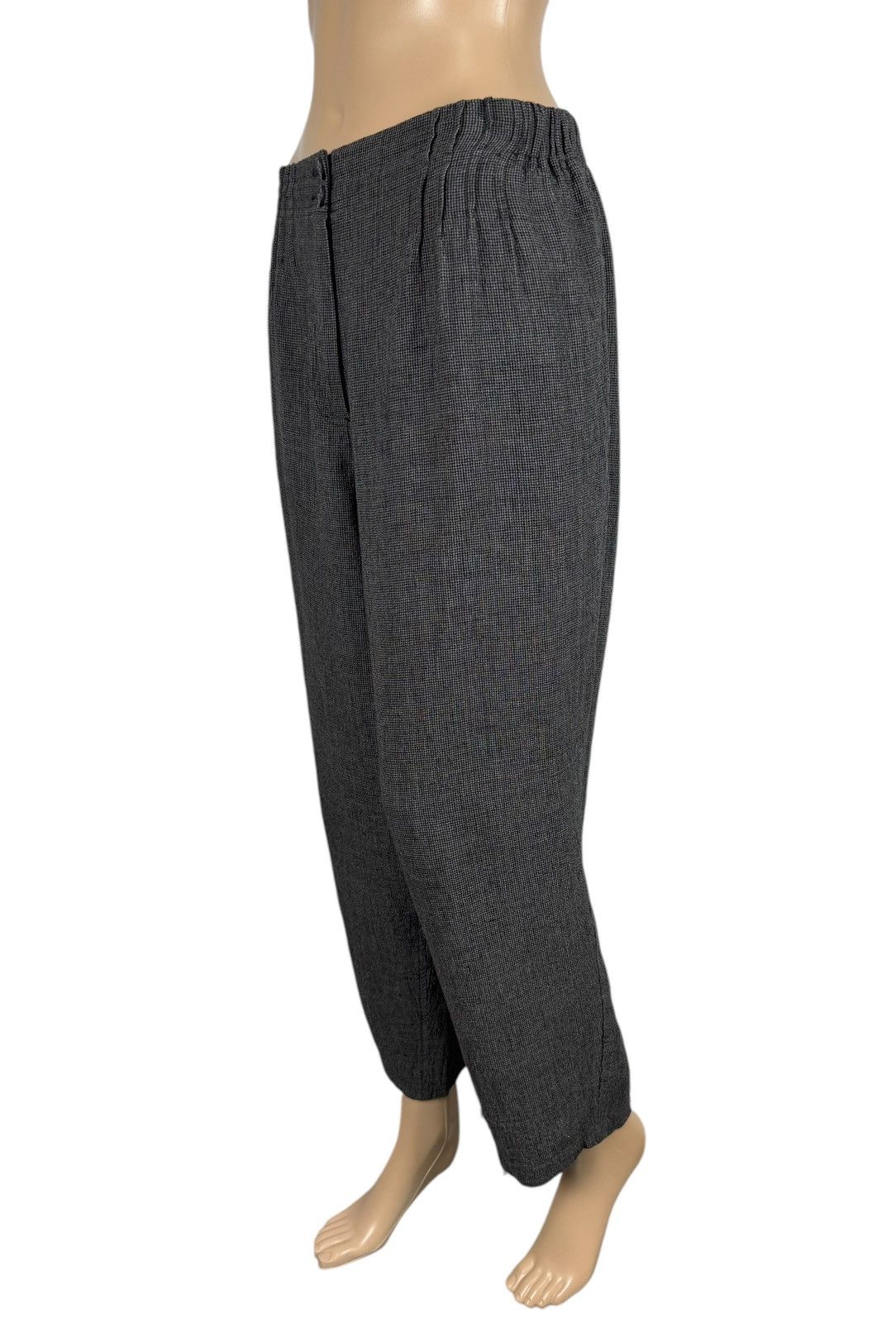 Designer Poetry Glencheck Crop Pants Tapered size US10 UK14 Size 32" / US 10 / IT 46 - 1 Thumbnail