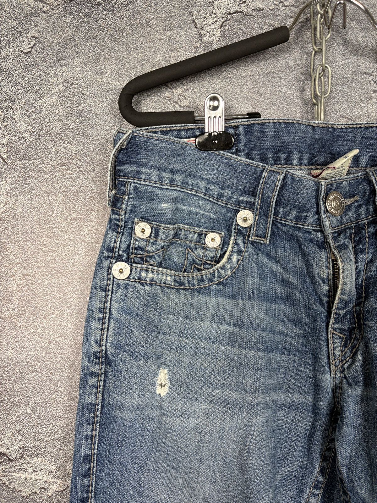True Religion Vintage True Religion Denim Jeans Bobby Big T USA Y2K Size US 32 / EU 48 - 10 Thumbnail