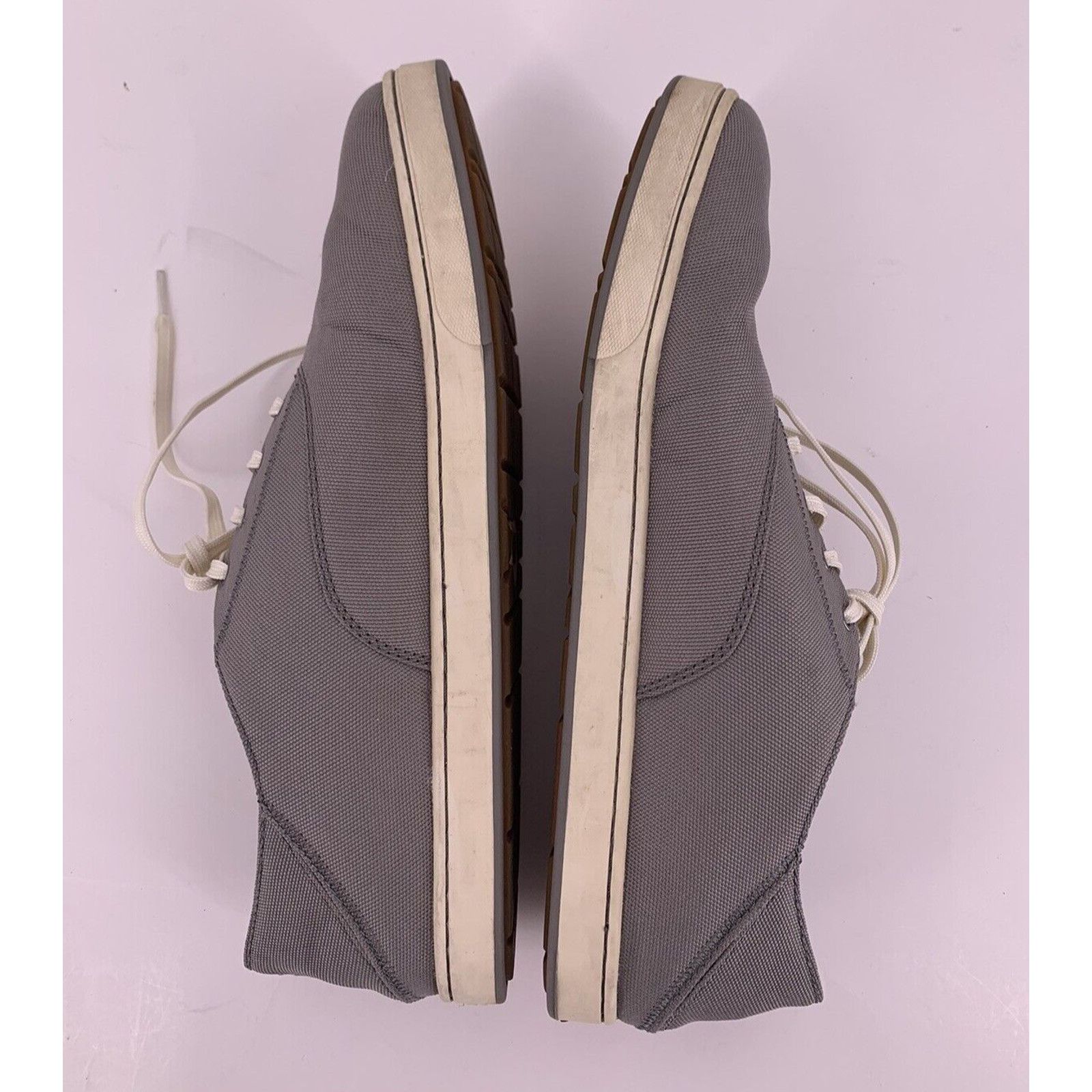 Olukai Olukai Kahu Lace Gray Canvas Lace Up Casual Shoes Sneakers Size US 11.5 / EU 44-45 - 11 Thumbnail