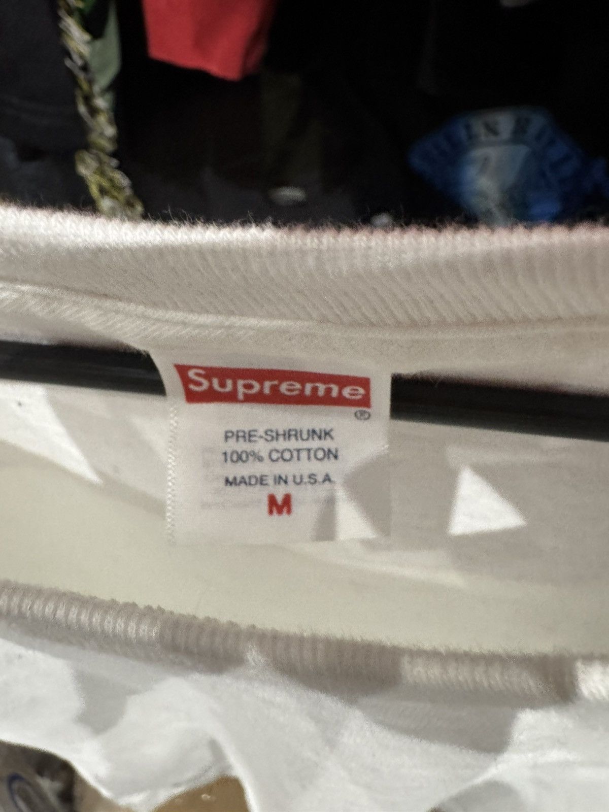 Supreme White supreme t shirt Size US M / EU 48-50 / 2 - 3 Thumbnail