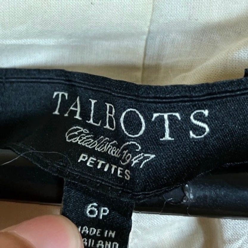 Talbots Talbots Blazer Jacket Gold Tweed Classic Jackie O Lined Cotton Blend 6P Petites Women Vintage Casual Workwear Office Mens Womens Size M / US 6-8 / IT 42-44 - 6 Thumbnail