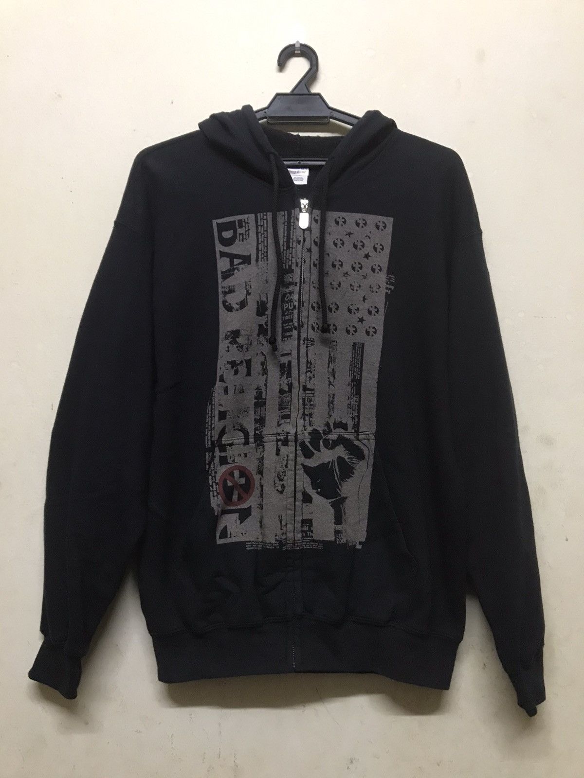 Band Tees × Vintage Vintage 00s Bad Religion Full Zipper Hoodie 