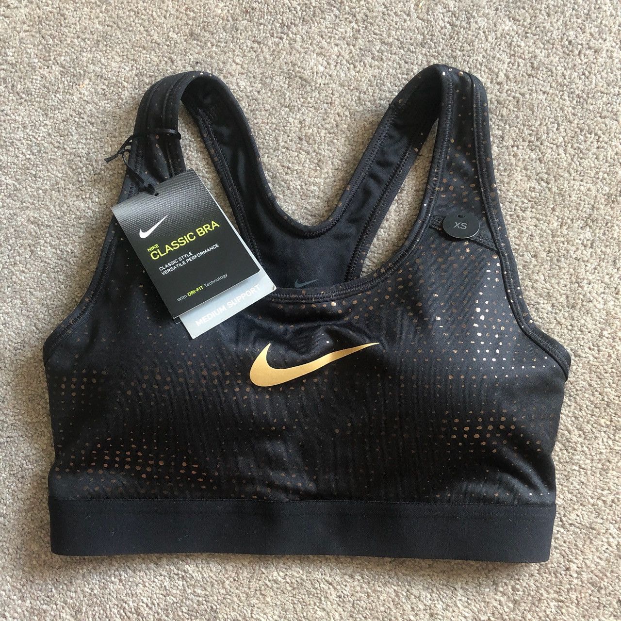 Nike Brand New Womens Nike Sports Bra Size XS / US 0-2 / IT 36-38 - 1 Thumbnail