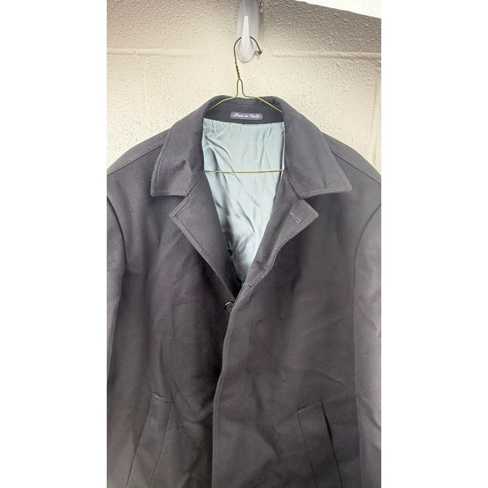 Daniel Cremieux Daniel Cremieux Loro Piana Italy Coat Mens 42R 100% Wool Size US L / EU 52-54 / 3 - 3 Thumbnail