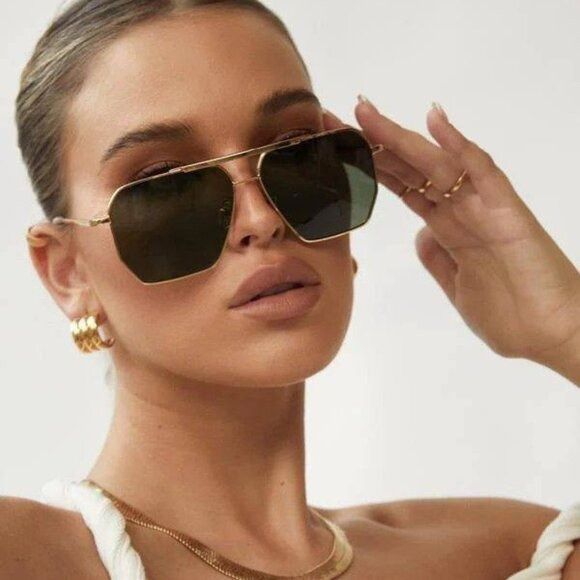 Bottega Veneta 🕶️ New Bottega Veneta BV1012S 004 Sunglasses - Gold Frame Size ONE SIZE - 12 Thumbnail