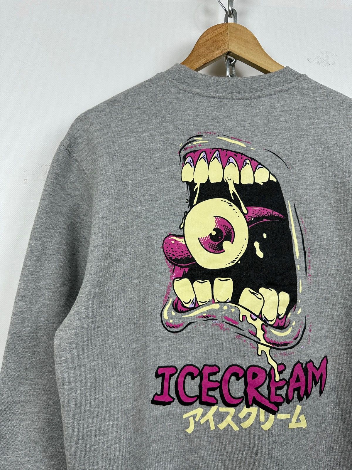 Icecream Ice Cream By Billionaire Boys Club Grey Sweatshirt Size US M / EU 48-50 / 2 - 12 Thumbnail
