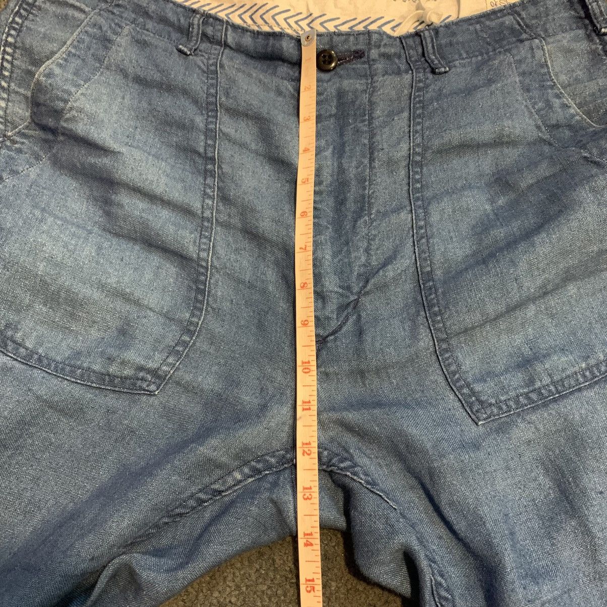 Orslow Orslow Fatigue pants in washed indigo Size US 37 - 12 Thumbnail