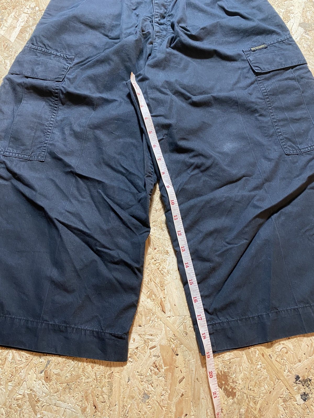 Hysteric Glamour Hysteric Glamour Wide Leg Cropped Cargo Pants Size US 28 / EU 44 - 15 Thumbnail