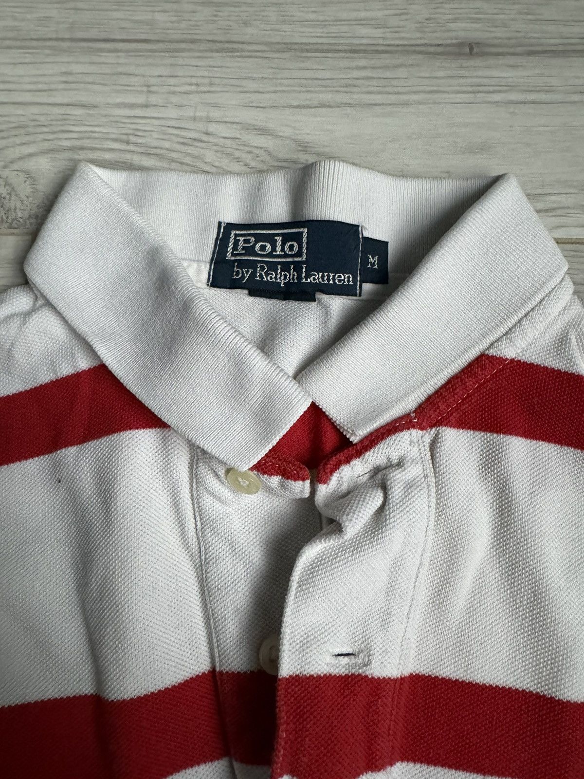 Polo Ralph Lauren × Vintage Vintage Polo Ralph Lauren polo Striped shirt Size US M / EU 48-50 / 2 - 4 Thumbnail
