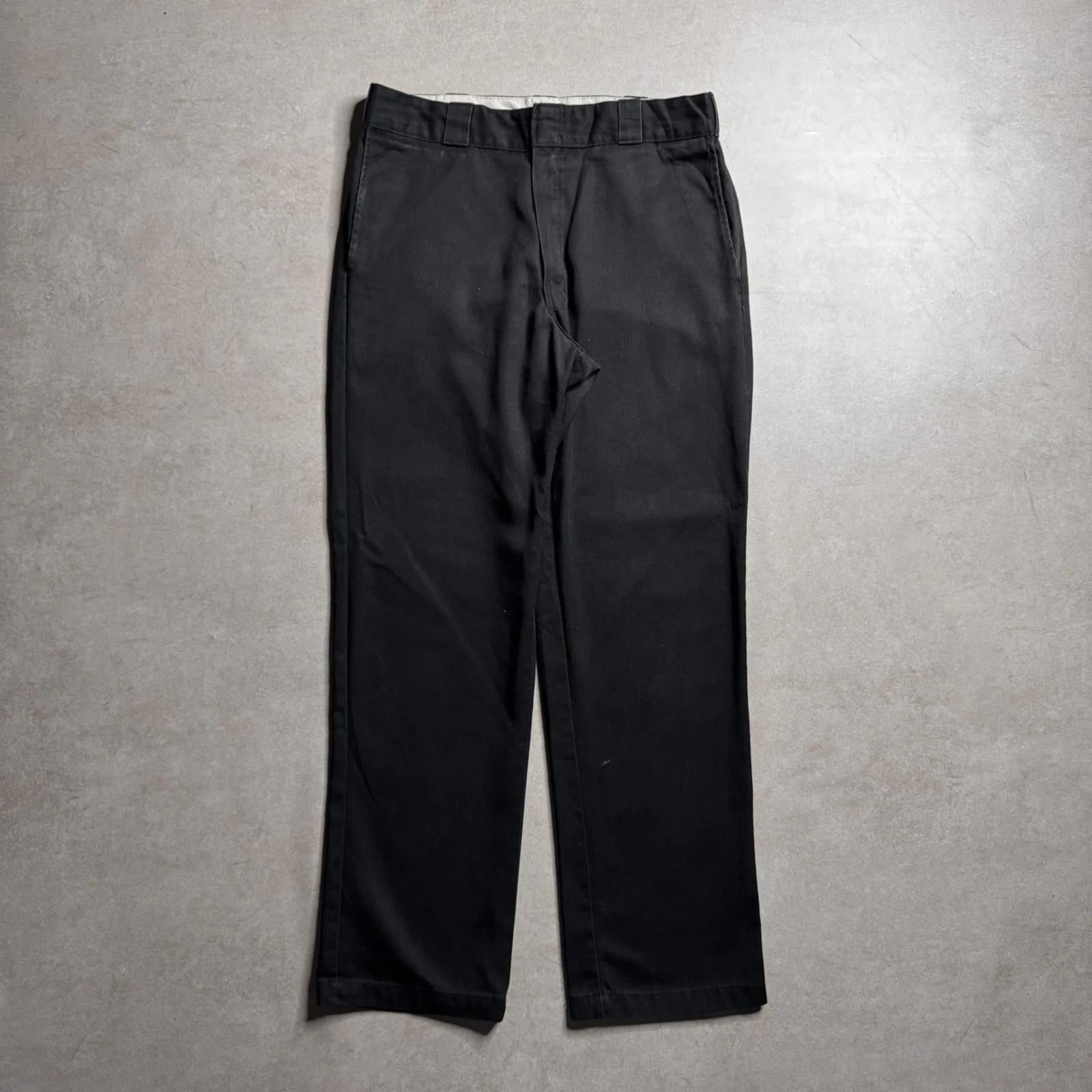 Dickies Vintage Dickies Black 874 Pants - 32x31 Size US 32 / EU 48 - 1 Thumbnail