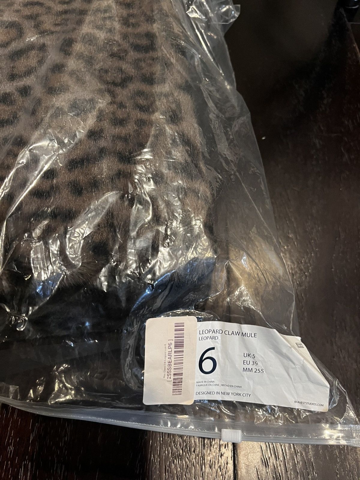 Bravest Studios Leopard Bear Claws Bravest Studios Size US 6 / EU 39 - 4 Thumbnail