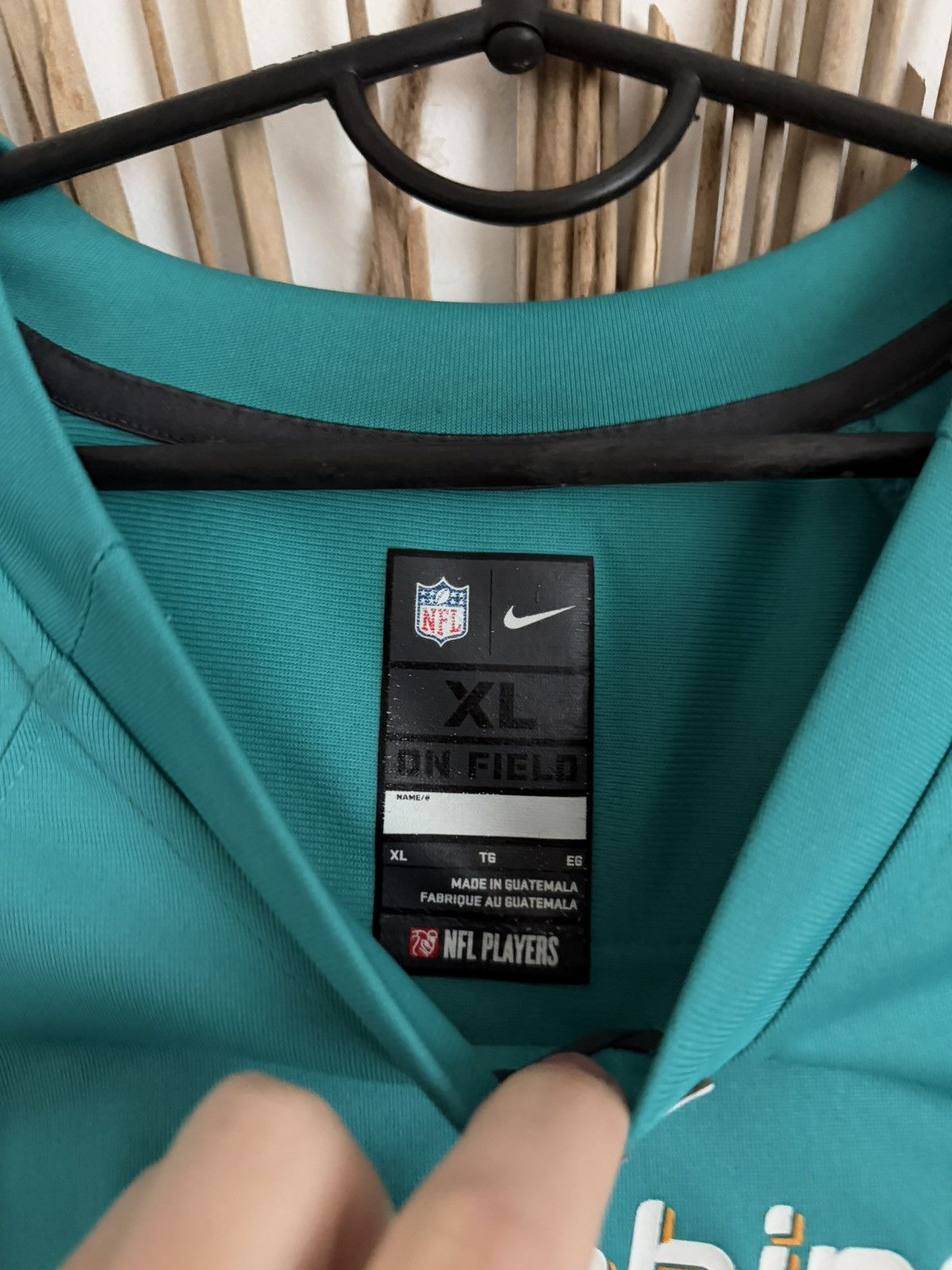Nike Nike NFL Football Jersey Miami Dolphins Ryan Tannehill Size US XL / EU 56 / 4 - 6 Thumbnail