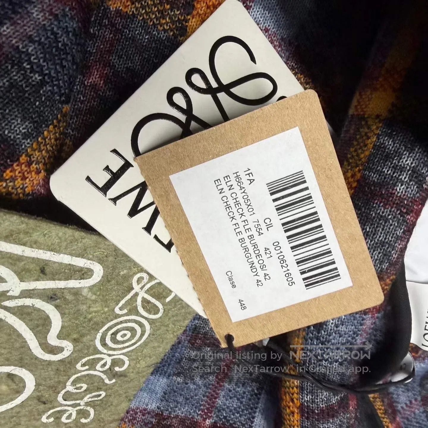 Loewe Loewe Plaid Pocket Fleece Jacket| Size US XS / EU 42 / 0 - 6 Thumbnail