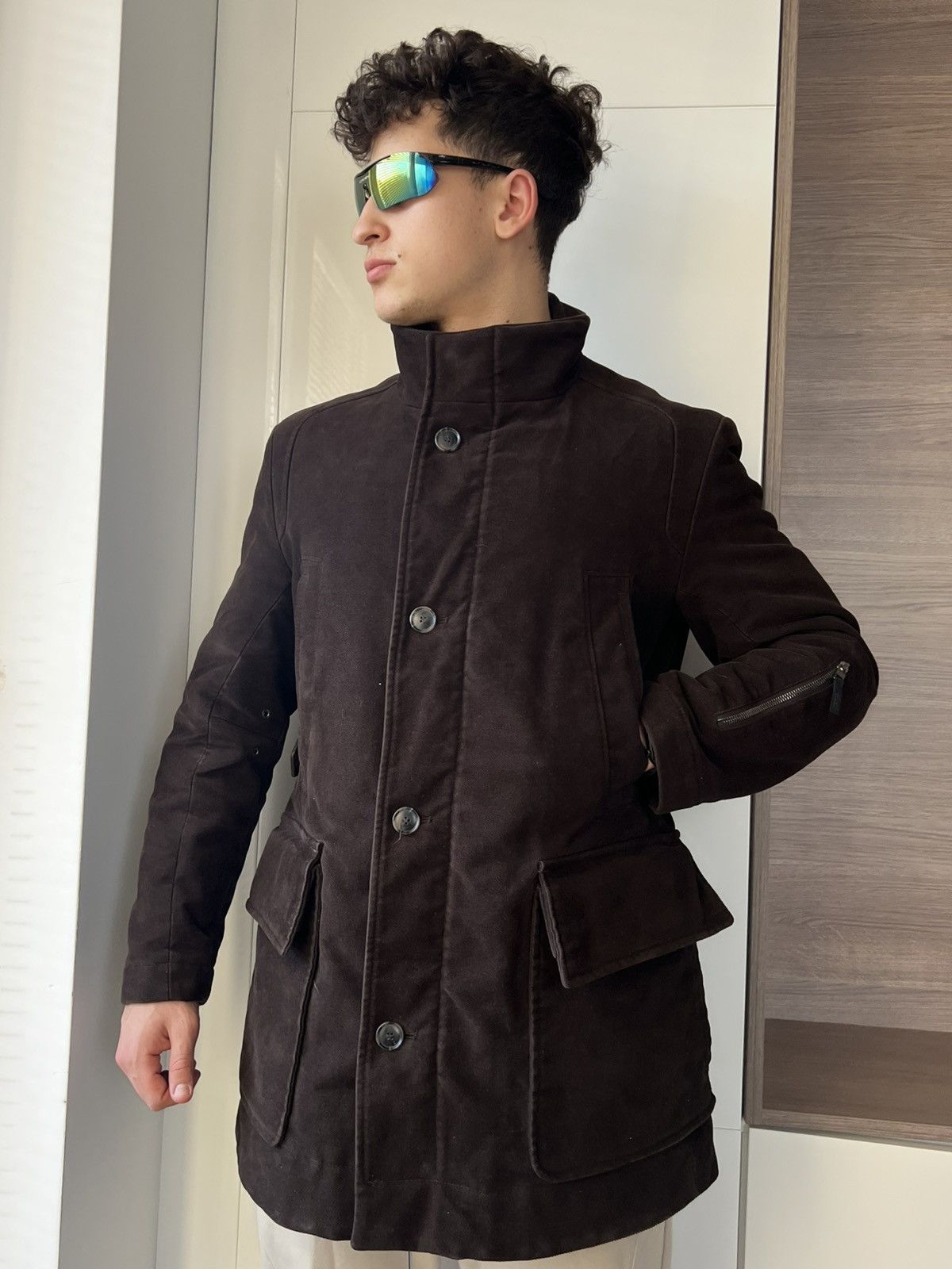 Hugo Boss ‼️Very rare Hugo Boss Casan Baumwolle Made in Ukraine🇺🇦 Jacket Size US L / EU 52-54 / 3 - 6 Thumbnail