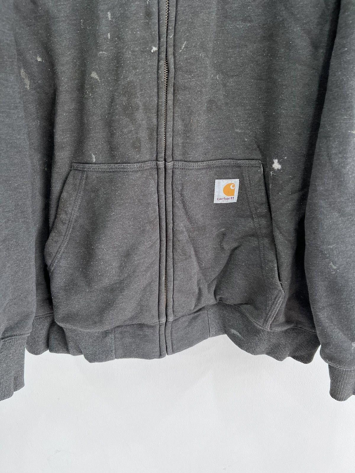 Vintage Vintage Carhartt Sherpa Fleece Hoodie sweater Size US XXL / EU 58 / 5 - 5 Thumbnail