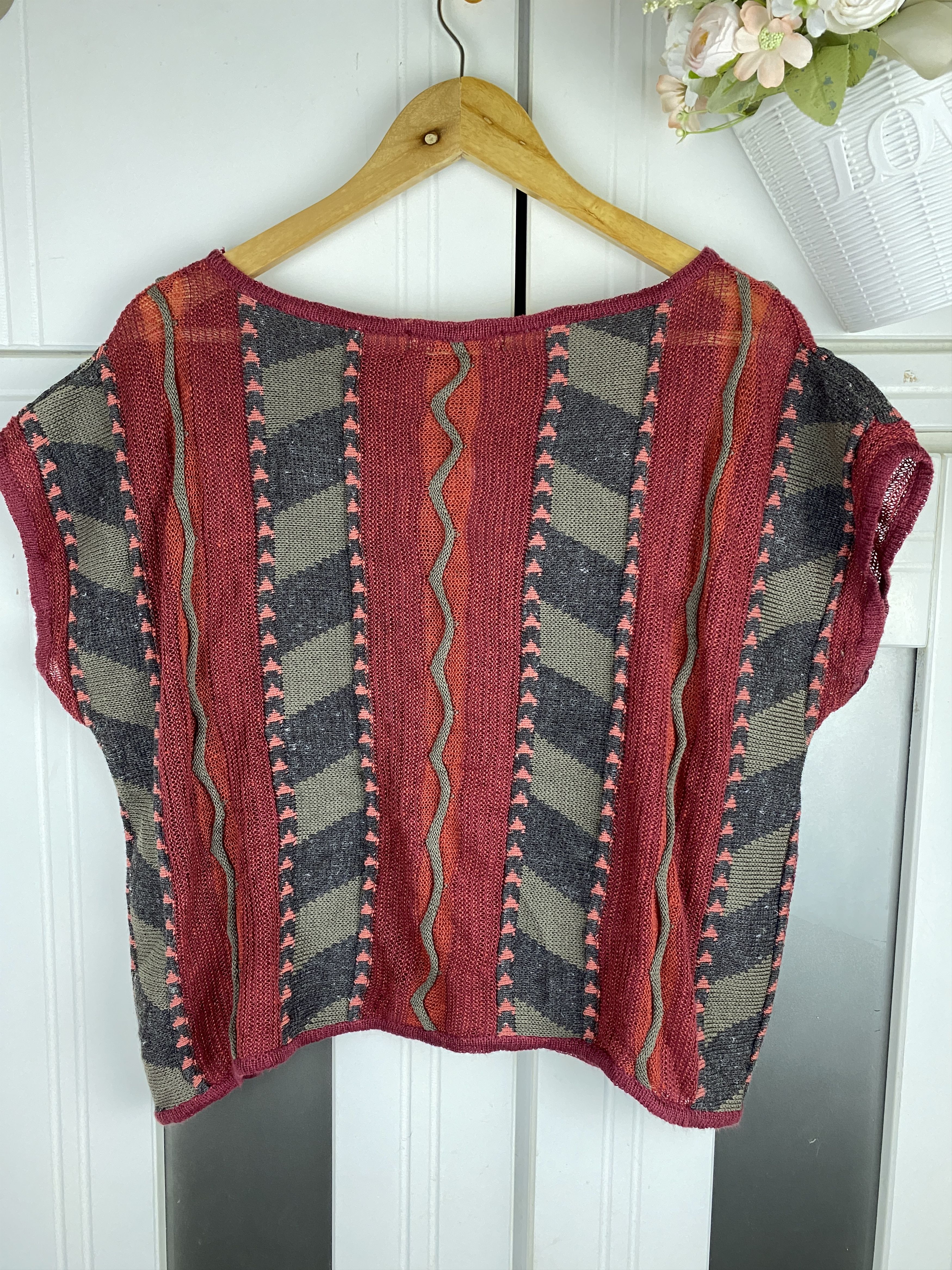 Issey Miyake × Vintage Vintage Rare Issey Miyake Knit 3D Mohair Size US L / EU 52-54 / 3 - 2 Thumbnail