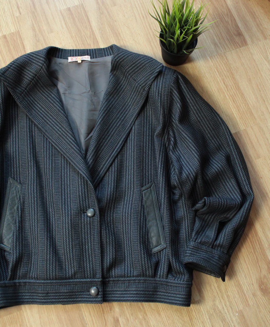 Vintage 🔥 Loewe Madrid 1846 Vintage Jacket Retro Blazer Oversize Size M / US 6-8 / IT 42-44 - 2 Thumbnail