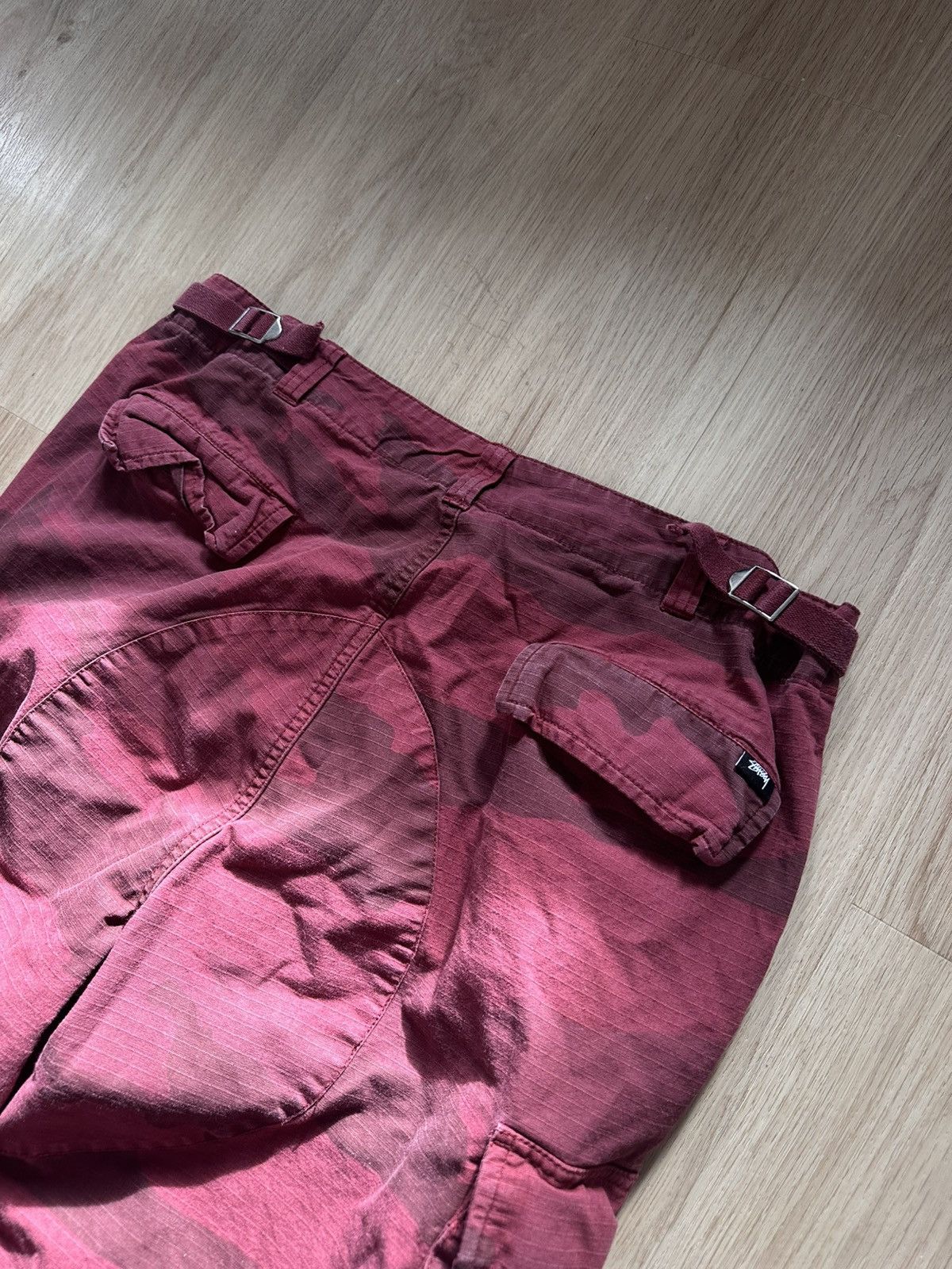 Stussy Stüssy Lavender Camo Ripstop Cargo Pants Size US 36 / EU 52 - 8 Thumbnail
