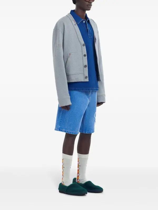 Marni o1w1db10526 Shorts in Blue Size US 30 / EU 46 - 2 Thumbnail